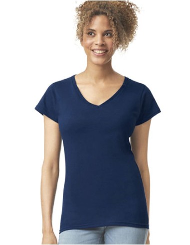 GIL-64V00L-Softstyle® Womens V-Neck T-Shirt